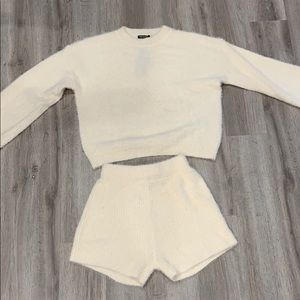 Nasty gal knit two piece set